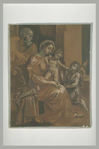 La Sainte Famille et le petit saint Jean, image 2/2