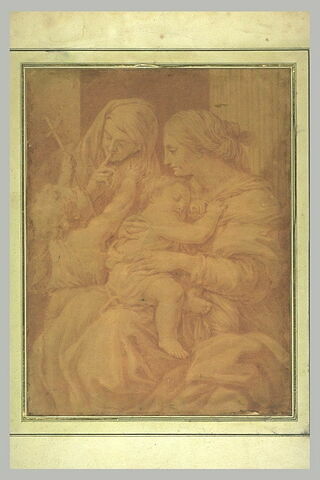 La Vierge, l'Enfant, sainte Elisabeth et le petit saint Jean, image 1/1
