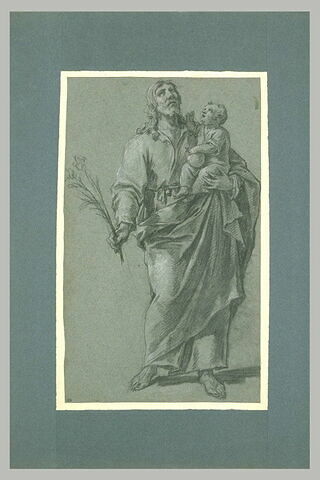 Saint Joseph portant l'Enfant, image 1/1