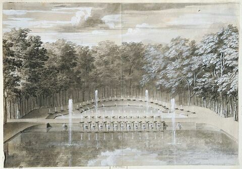 Vue de l'Ile royale, au château de Versailles, image 1/2