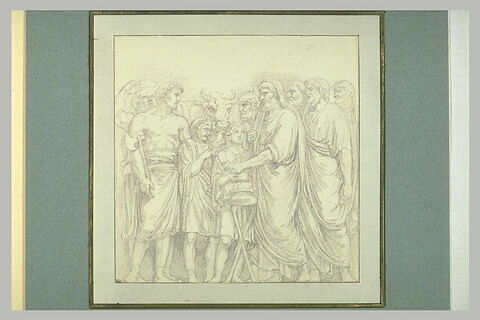 Marc-Aurèle sacrifiant devant le temple Capitolin, image 1/1