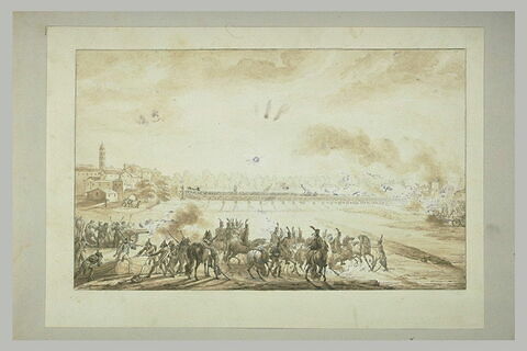 Bonaparte franchissant le pont de Lodi, 10 mai 1796