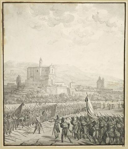 La reddition des autrichiens à Castiglione, le 5 août 1796