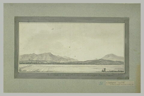Vue de Lonato et du mont Baldo, prise du monument de Castiglione, image 1/1