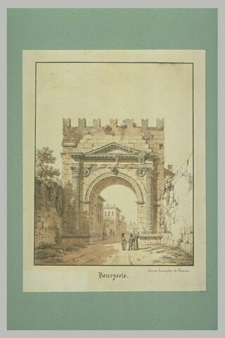 Vue de l'arc de triomphe de Rimini, image 1/1