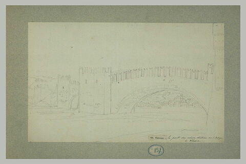 Le pont du vieux château sur l'Adige à Vérone