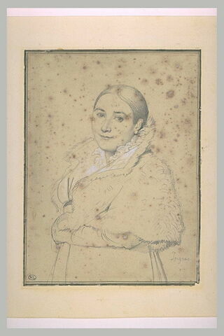 Portrait de Madame Ingres, née Madeleine Chapelle, image 1/1