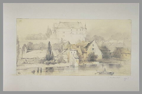 Châteauneuf vu de la rivière, image 1/1