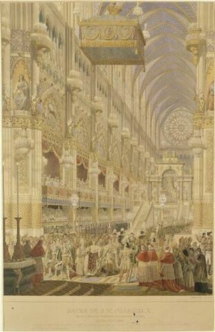Sacre de Charles X à Reims, le 29 mai 1825, image 1/1