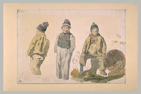 Jeunes pêcheurs de Fécamp, image 1/1