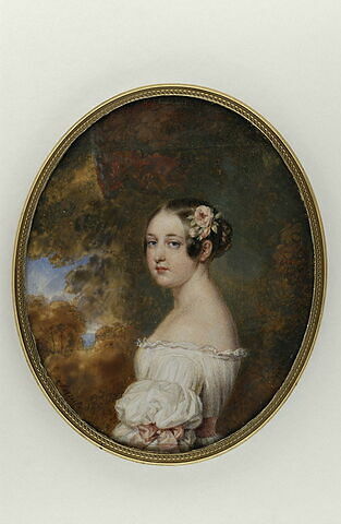 Portrait de Mme Edouard Jullien, née Marie Amélie Beauvalet, image 1/1