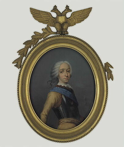 Portrait probable de l'empereur Pierre III, mari de Catherine II, image 1/1