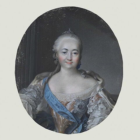 Portrait d'Élisabeth Petrovna (impératrice de Russie, 1709-1762), image 1/1