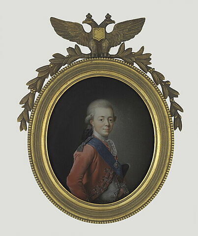 Portrait présumé du grand-duc Paul Petrovitch, futur Paul Ier de Russie (1754-1801)