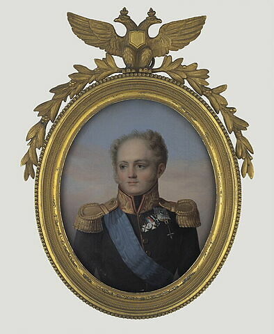 Portrait de l'empereur Alexandre Ier