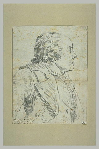 Portrait de Jacques Philippe Lesueur, image 1/1