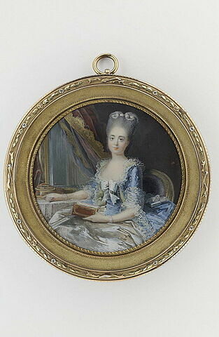 Portrait de la duchesse de Fitz-James à sa toilette, image 1/1