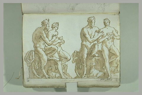 Le Groupe de Pan et Daphnis, vu sous deux angles différents, image 1/1