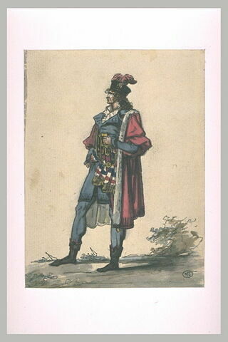 Costume d'un représentant du peuple pendant la Révolution, image 1/1