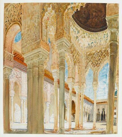 La cour des Ambassadeurs au palais de l'Alhambra