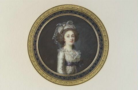 Portrait présumé de Madame Elisabeth de France (1764-1794), soeur de Louis XVI