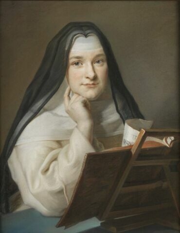 Portrait présumé de Madame Louise en Carmélite (1737-1787), image 1/1