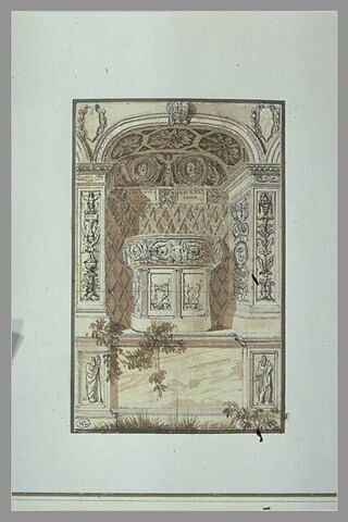 Projet de cénotaphe à la gloire de Louis XII et du Cardinal d'Amboise, image 2/2