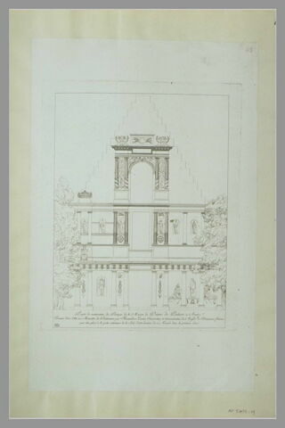 Projet de reconstitution du portique de la maison de Diane de Poitiers, image 2/2