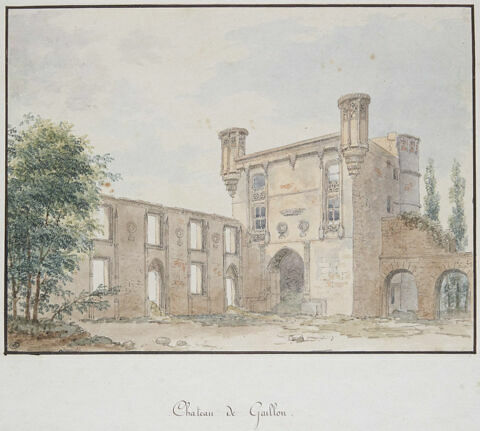 Ruines du château de Gaillon