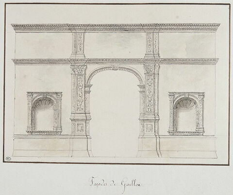Fragment de façade du château de Gaillon, image 1/2