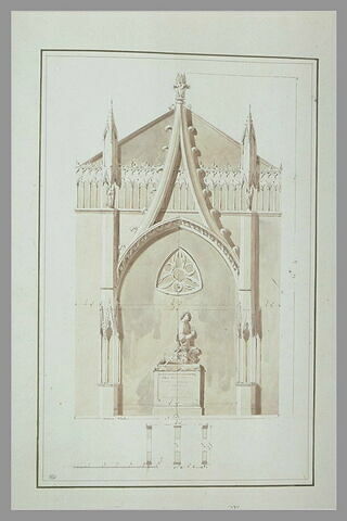 Fragment de la chapelle des Carmes, à Metz, image 1/1