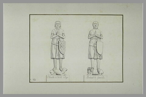 Statue de Charles V et de Du Guesclin, image 1/1