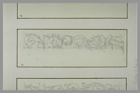 Ornements de rinceaux provenant du tombeau de Louis XII, image 1/1