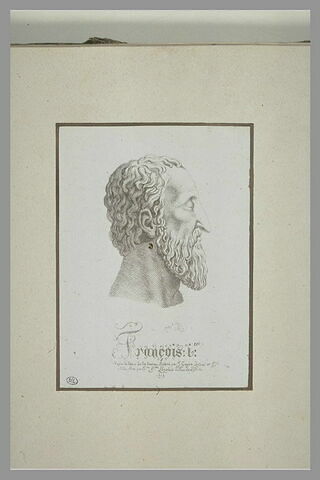 Tête de François Ier, image 1/1