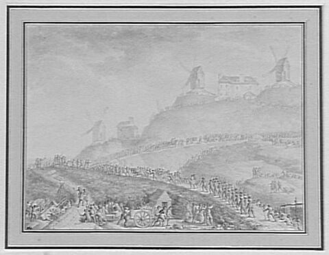 Canons de Paris portés à Montmartre (15 juillet 1789), image 1/1