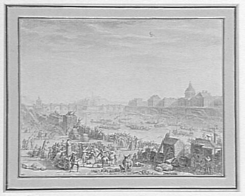 Fédération générale ; réjouissances et joûte sur la Seine (18 juillet 1790), image 1/1