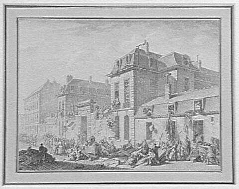 Pillage de l'hôtel de Castries faubourg Saint-Germain (13 novembre 1790), image 1/1
