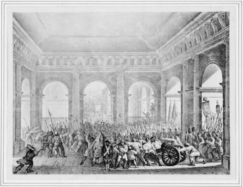 Le Peuple entrant au château des Tuileries (20 juin 1792)