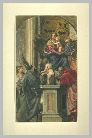 Sainte Famille avec des saints, image 1/1