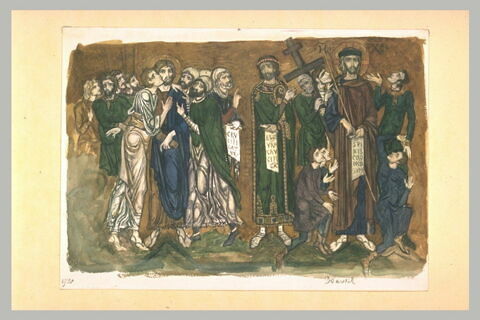 D'après Saint-Marc à Venise : Le baiser de Judas, le Jugement du Christ, image 1/1