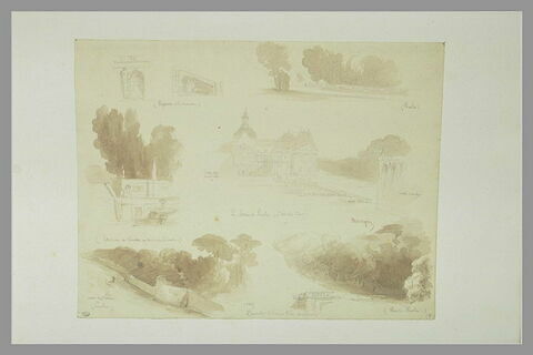 Six aspects du domaine du château de Vaux-le-Vicomte, image 1/1