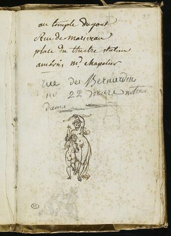 Notes manuscrites et croquis, image 1/1