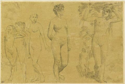 Cinq femmes nues