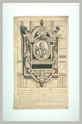 Epitaphe de Guillaume du Vair, dans la chapelle des Bernardins à Paris, image 2/2