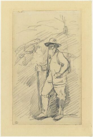 Camille Pissarro allant au motif