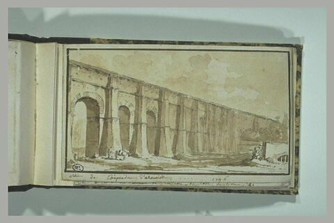 Paysage barré par l'aqueduc d'Arcueil