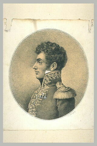 Portrait du général Joseph Christiani, décoré du grade de commandeur de la Légion d'honneur