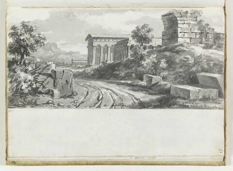 Vue de Paestum, image 1/1