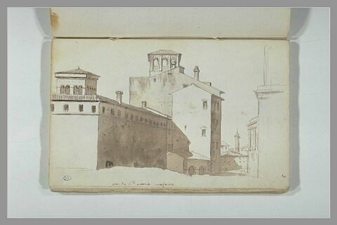 Vue de Rome, aux environs de Sainte-Marie-Majeure, image 1/1