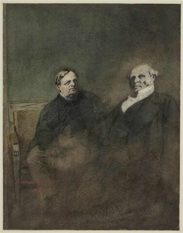 Portraits de Joseph Prudhomme et de Henry Monnier